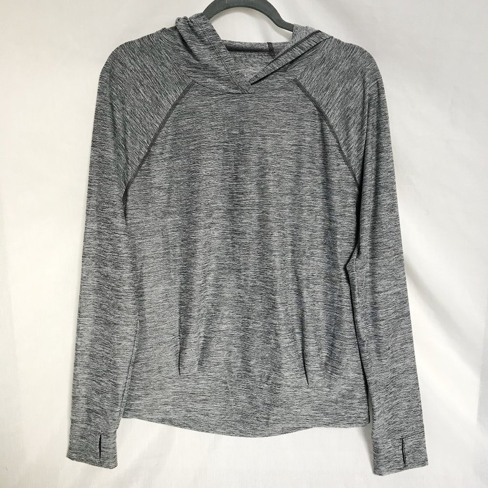 The North Face Gray Space-dye Athletic Hoodie